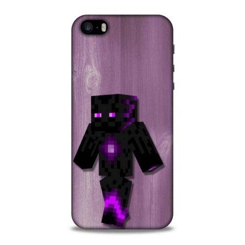 Lopard Apple iPhone SE Uyumlu Kılıf PiXel (50) Shockproof Kılıf Mor