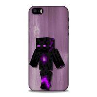Lopard Apple iPhone SE Uyumlu Kılıf PiXel (50) Shockproof Kılıf Mor