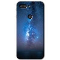 Potkal Hediye Fabrikası General Mobile GM 9 Pro HD Baskılı Kılıf + 9D Tam Ekran Koruyucu - Samanyolu