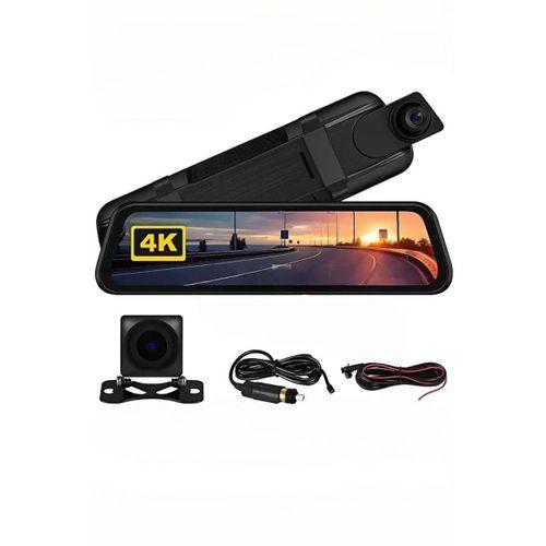 4k Ips Ekran Tam Dokunmatik 9.66” Dikiz Ayna Araç Içi Kamera (4k Ön 1080p Arka) | Carplay