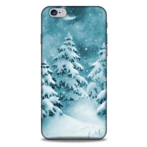 Apple Iphone 6S Plus Kılıf Snowix (36) Glitter Kılıf Beyaz Yeşil