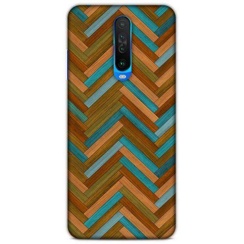 Lopard Xiaomi Poco X2 Uyumlu Kılıf Wood'X (38) Neo Hybrid Kılıf Desenli