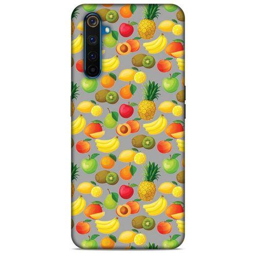Frutix Meyve Mix 11 Oppo Realme 6 Kılıf Desenli Silikon