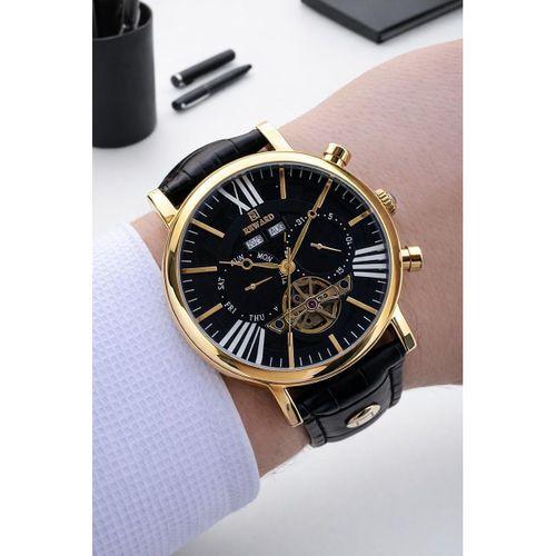 Reward İtalyan Bileklik Hediyeli Deri Kordon Otomatik Mekanizma 5 Atm Erkek Kol Saati W.147651.5