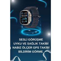 Akıllı Saat Bluetooth Bağlantılı Nfc Ve Gps Uyumlu Nabız Ölçer Sesli Görüşme