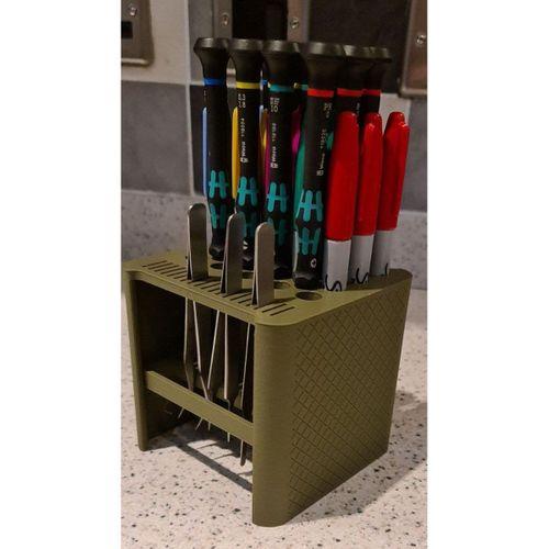 Sharpies, Hassas Tornavidalar ve Cımbızlar için Masa Tidy - 5125003
