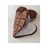 Kalp Tasarımlı Çikolata Not Defteri