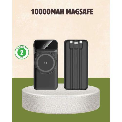 10000 Mah Kablosuz Powerbank – 15w Hızlı Şarj,  Type-c Çoklu Çıkışlı