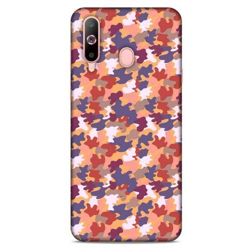 Kamuflaj 45 Samsung Galaxy A60 Kılıf Silikon Kapak