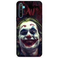 Realme 6i Uyumlu Kılıf Joker (16) Kalın Kılıf Siyah Kırmızı