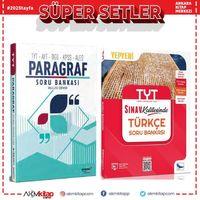 Aromat Yayınları TYT AYT DGS KPSS ALES Paragraf ve Sınav TYT Türkçe Soru Bankası Seti 2 Kitap