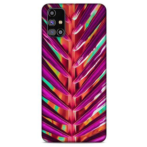 Lopard Samsung Galaxy M31s Uyumlu Kılıf Bahar (41) Tank Kılıf Mor