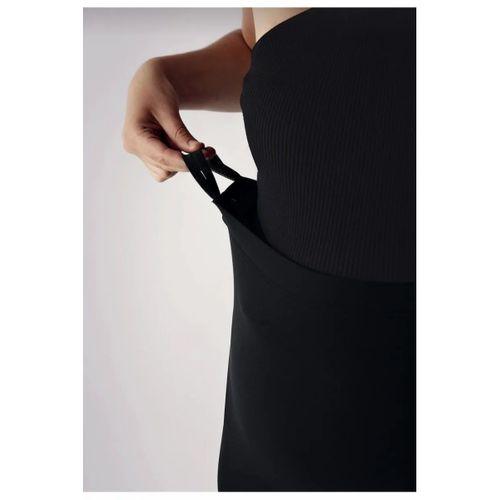 Hamile Taytı Siyah Şardonlu A Kalite Ayarlanabilir Bel Lastikli