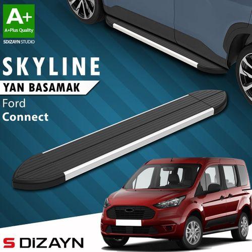 S-Dizayn Ford Connect 3 Skyline Aluminyum Yan Basamak 193 Cm 2023 Üzeri A+ Kalite