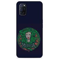 Lopard Oppo A72 Uyumlu Kılıf Tattoo's (3) Kapak Medusa Dövmesi