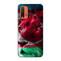 Xiaomi Redmi Note 9 4g Uyumlu Kılıf Azarbaijan (23) Ultra Koruma Kılıfı Aslan Bayrak