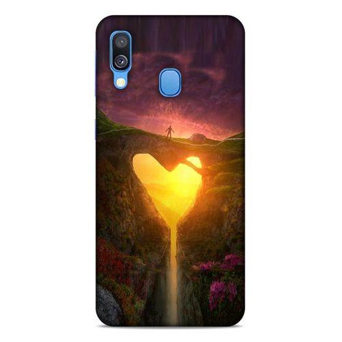 Lopard Samsung Galaxy A40 Uyumlu Kılıf Manipülasyon ☻ (17) Tasarım Kılıf Baskılı