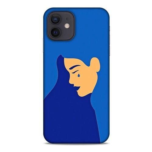 Apple iPhone 12 Kılıf Depresyon (2) Kabı Turuncu Sarı