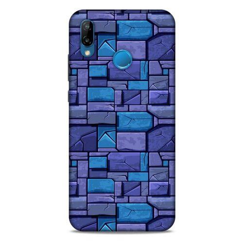 Huawei P20 Lite Kılıf Baskılı Özel Seri Taşlı (11) Tam Koruma