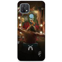 Oppo A15 Uyumlu Kılıf Joker (46) Core Armor Kılıf Gümüşi