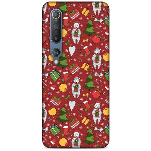 Yılbaşı Süsleri 45 Xiaomi Mi 10 Kılıf Silikon Kapak