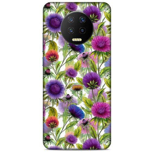 Lopard İnfinix Note 7 Uyumlu Kılıf Botanix (80) Silicone Case