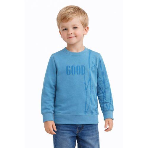 Erkek Çocuk Önü Arkası Baskılı Sweatshirt BGL-ST05240