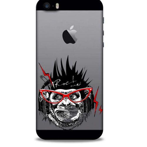Zoologix (17) Apple Iphone 5 Şeffaf Kılıf Silikon Desenli