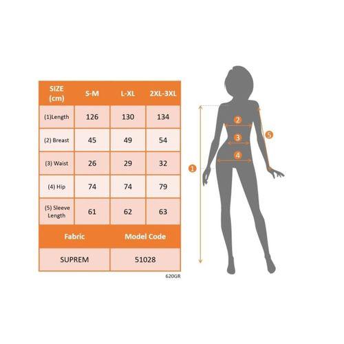Uzun Kollu Bisiklet Yaka Leopar Desenli Midi Süprem Elbise