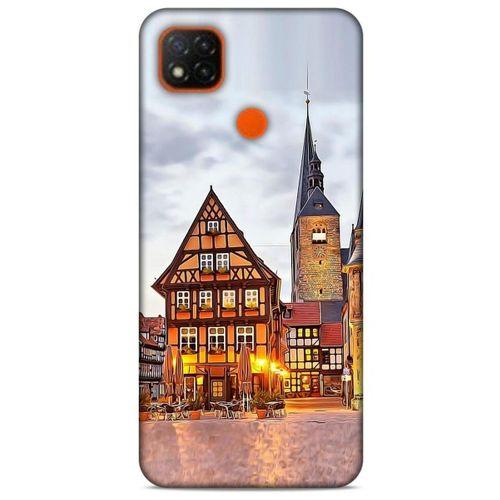 Xiaomi Redmi 9C Kılıf Almanya (42) Rugged Armor Kılıf Quedlinburg