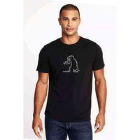 TRT Linea Baskılı Siyah Erkek Tshirt