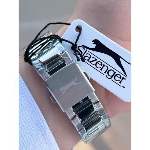 Slazenger İtalyan Tasarım Bileklik Hediyeli 2 Yıl Garantili 10 Atm Çelik Erkek Kol Saat ESL.Y2554.4