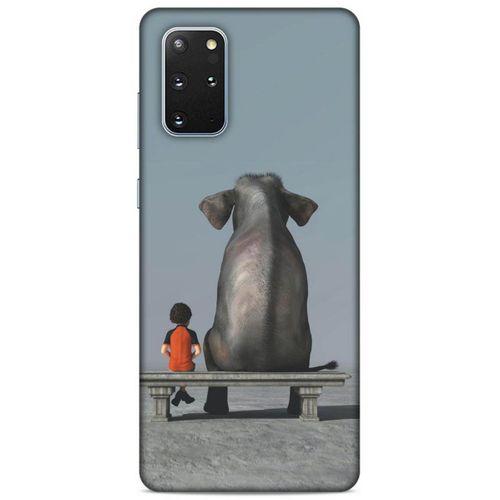 Lopard Samsung Galaxy S20 Plus Uyumlu Kılıf Manipülasyon ☻ (38) Neo Hybrid Kılıf Desenli
