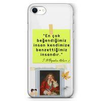Apple iPhone SE 2020 Kılıf Caps Moliere Arka Kapak Koruma Desenli Full Koruyucu