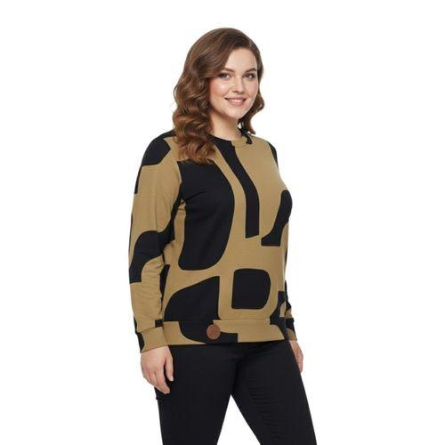 Kadın Sıfıryaka  Baskılı Bluz BGL-ST05111