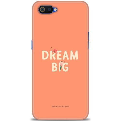 Realme C2 Kılıf HD Baskılı Kılıf - Dream Big + Tam Ekran Koruyucu
