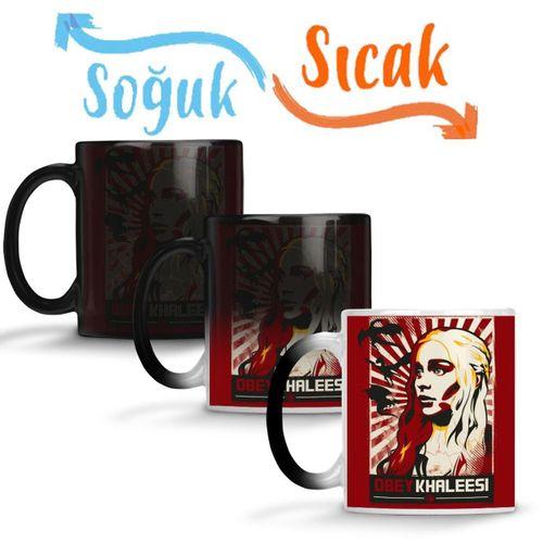 Game Of Thrones Khaleesi Sihirli Kupa Bardak Porselen