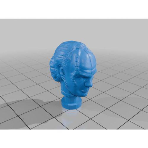 Dr Phlox Figure Head Star Trek Enterprise (Bu ürün Sadece Plastik parçadır - Almadan Önce Soru Sorabilirsiniz)