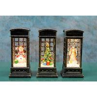 Telefon Kulübeli Işıklı Kar Küresi