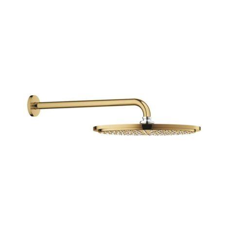Grohe Rainshower Cosmopolitan 310 Tepe Duşu Seti 380 mm Tek Akışlı Altın 26066GL0