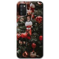 Samsung Galaxy A02s Kılıf Baskılı Kapak - Happy New Year +Tam Kaplayan Mat Seramik