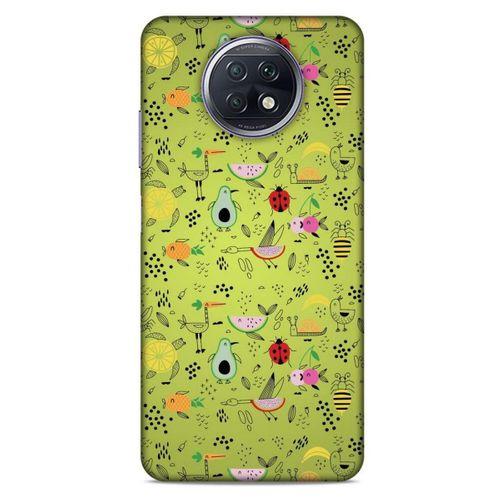 Lopard Xiaomi Redmi Note 9T Uyumlu Kılıf Frutix (35) Fit Design Kılıf