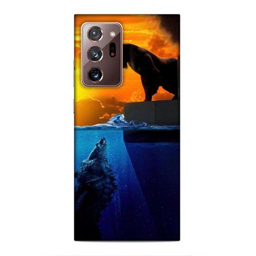 Samsung Galaxy Note 20 Ultra Uyumlu Kılıf BMovie (32) Soft Silikon Kılıf Godzilla