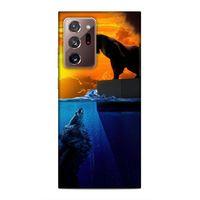 Samsung Galaxy Note 20 Ultra Uyumlu Kılıf BMovie (32) Soft Silikon Kılıf Godzilla