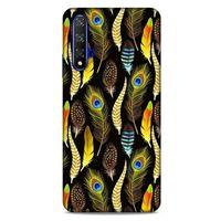 Huawei P Smart S Y8P Kılıf Desenli Özel Seri Tüyler (7) Telefon Kılıfı