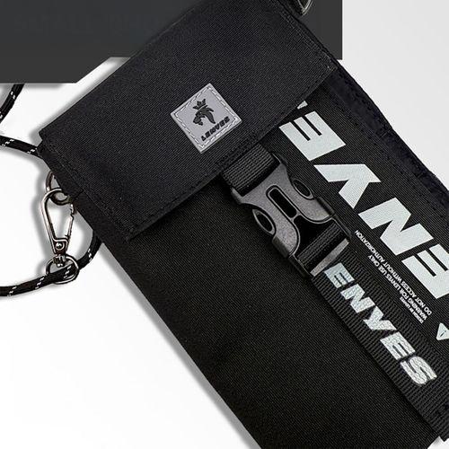 Lenyes LB582 Roamer Serisi Çok Amaçlı Su Geçirmez Polyester Kumaş Ayarlanabilir Omuz Askılı Çapraz Vücut Çantası