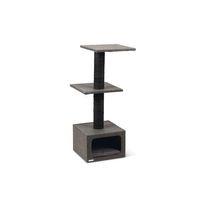 Karlıe Kedi Tırmalama+ev Dora Gri 38x38x91cm