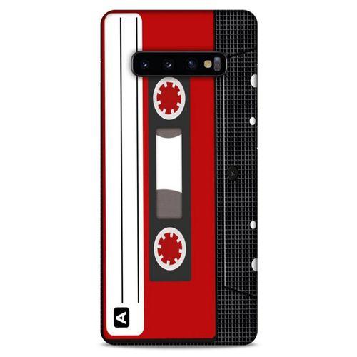 Retro (43) Desen Thin Fit Kılıf Renkli Samsung Galaxy S10 Plus Kılıf