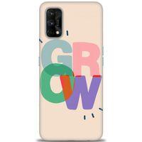 Realme 7 Pro Kılıf HD Baskılı Kılıf - Grow + Tam Ekran Koruyucu