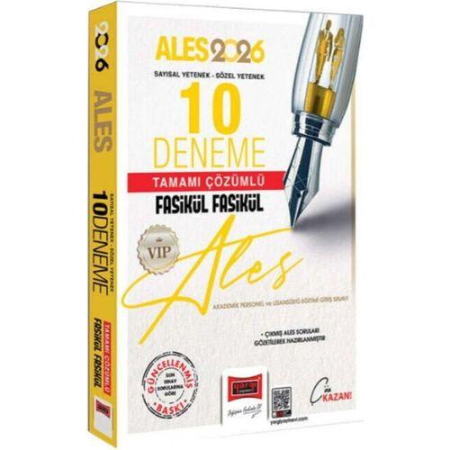 2026 ALES VIP Sayısal Sözel Yetenek Tamamı Çözümlü Fasikül Fasikül 10 Deneme Yargı Yayınları